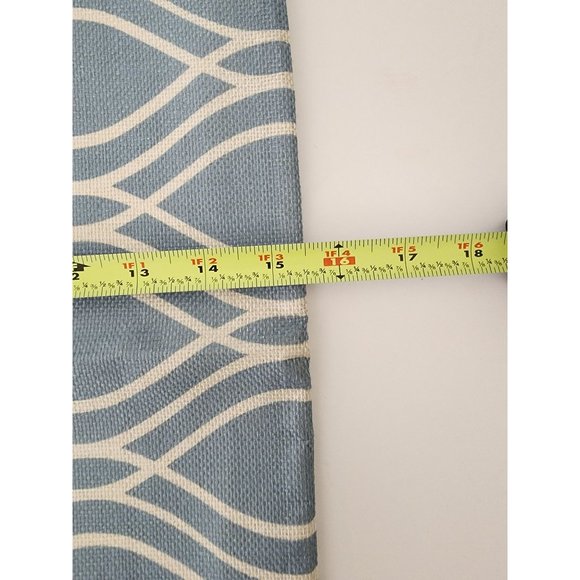 Set of 3 Cozy Polyester Throw Pillow Covers Dusty Blue/Gray 15.5" x 15.5" w/zipp - Picture 8 of 12